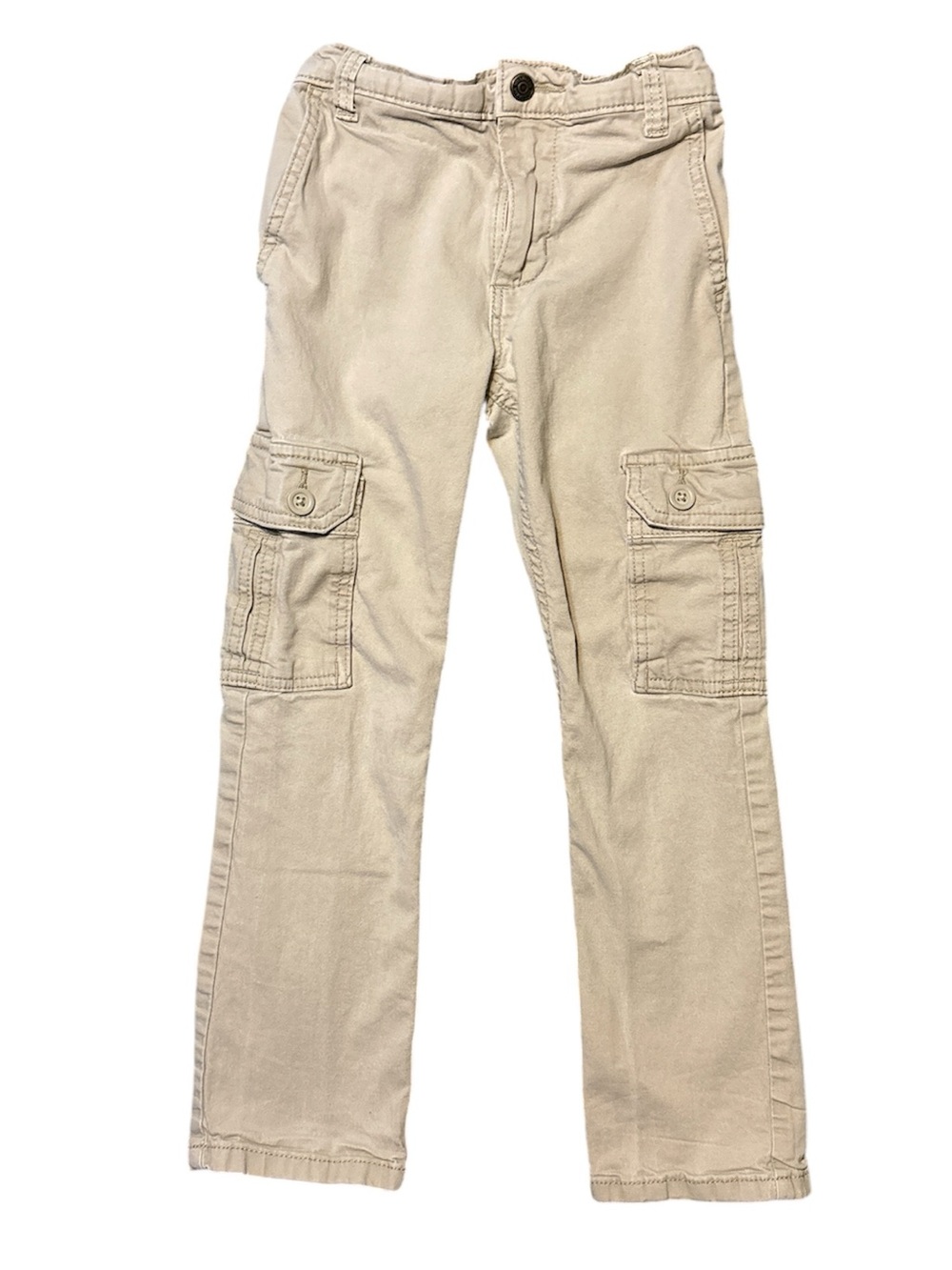 Wrangler Khaki Cargo Pants - 7 Slim